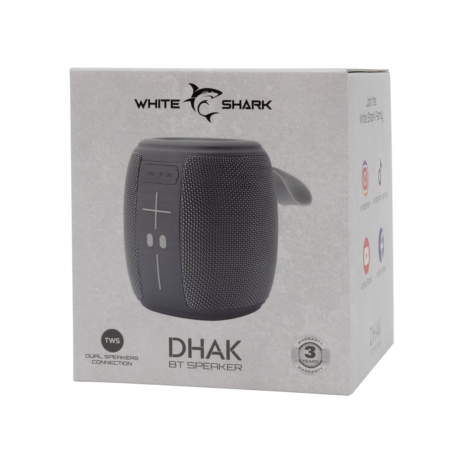 White Shark GBT-888 Dhak Grey