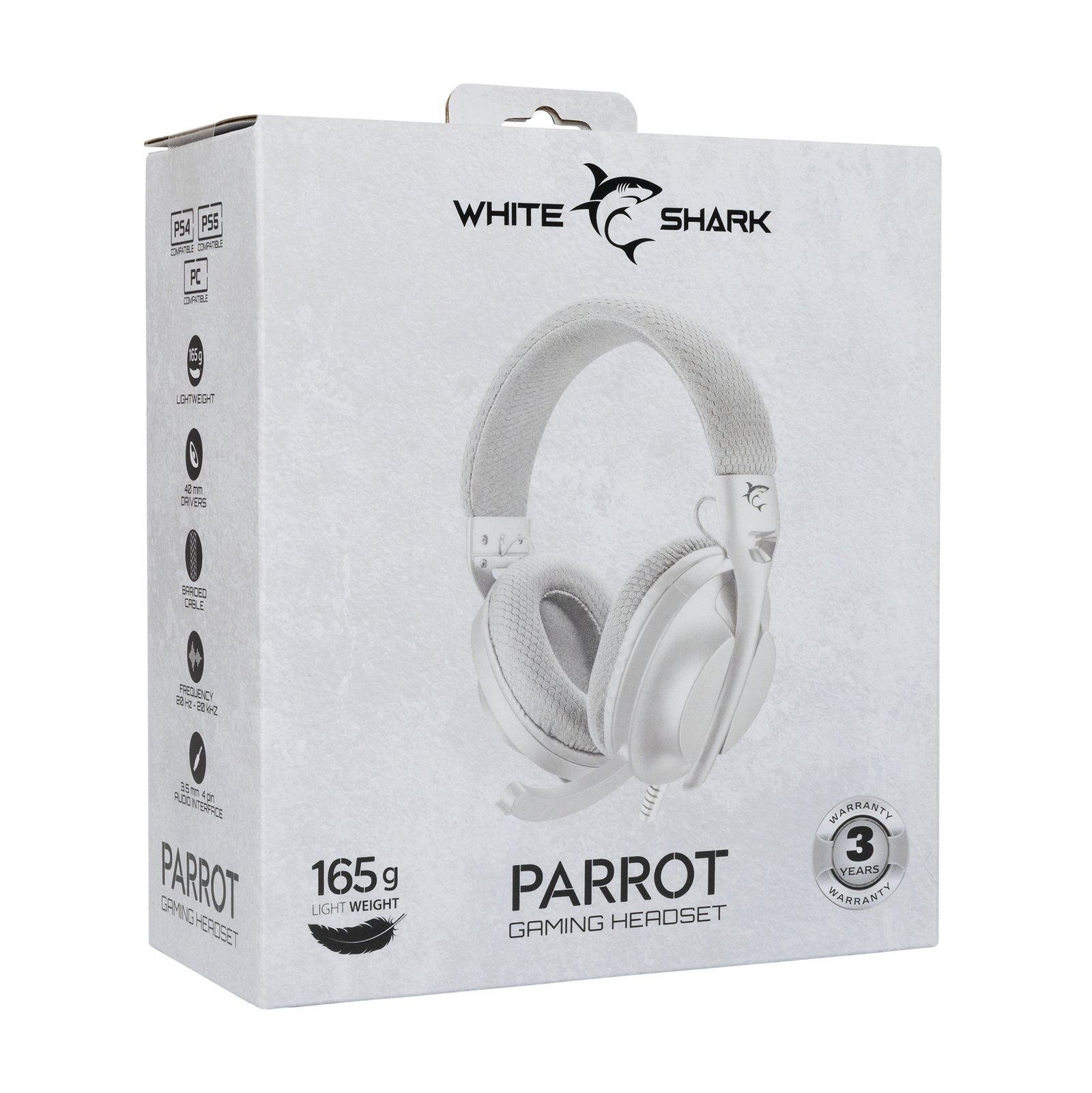 White Shark PARROT GH-2440 White/Grey