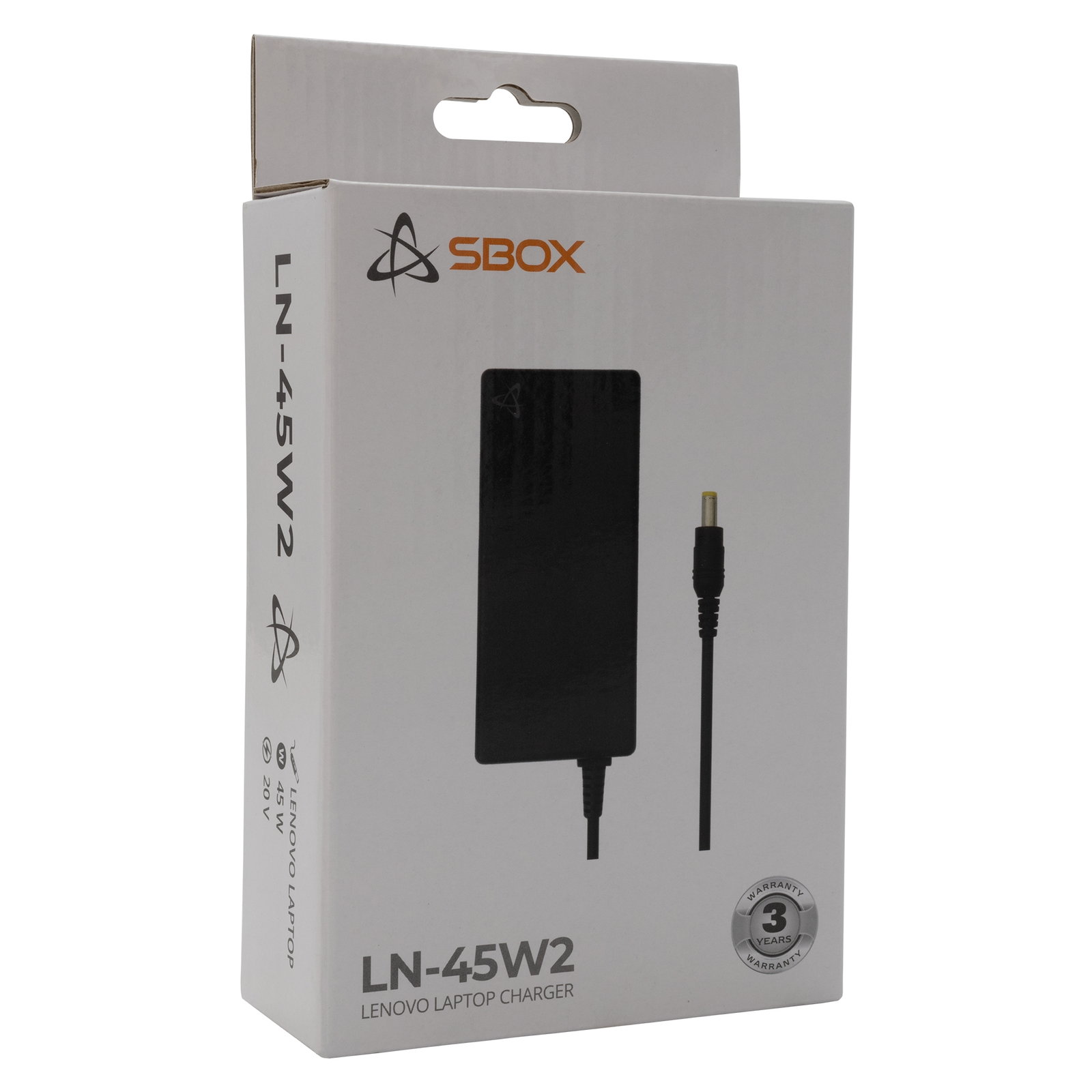 Sbox LN-45W2 Adapter For Lenovo Notebooks Round