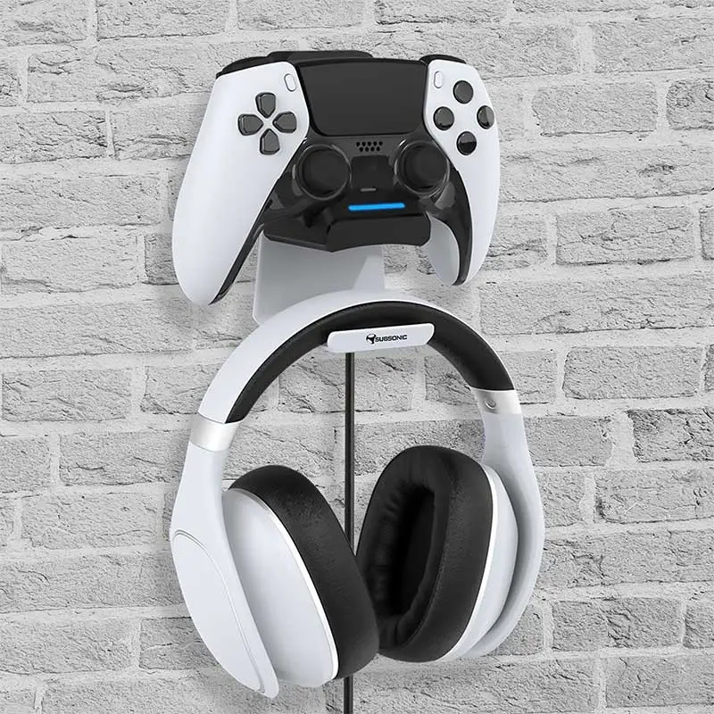Subsonic Charger for PS5 controller and Stand for headset