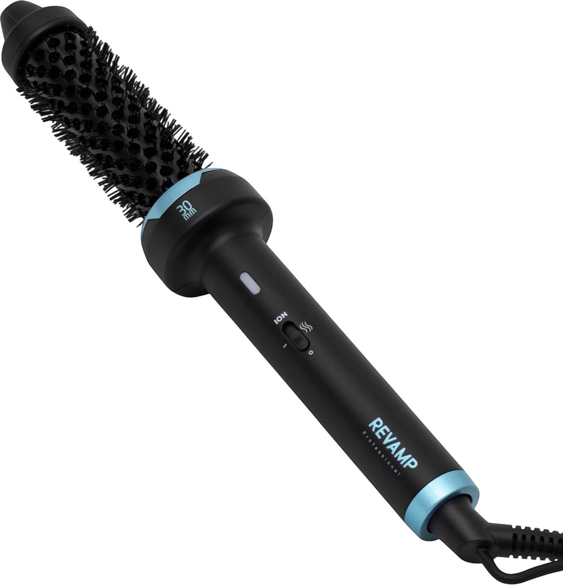 Revamp BR-1300A-EU Ceramic & Ionic 30mm Hot Brush Black