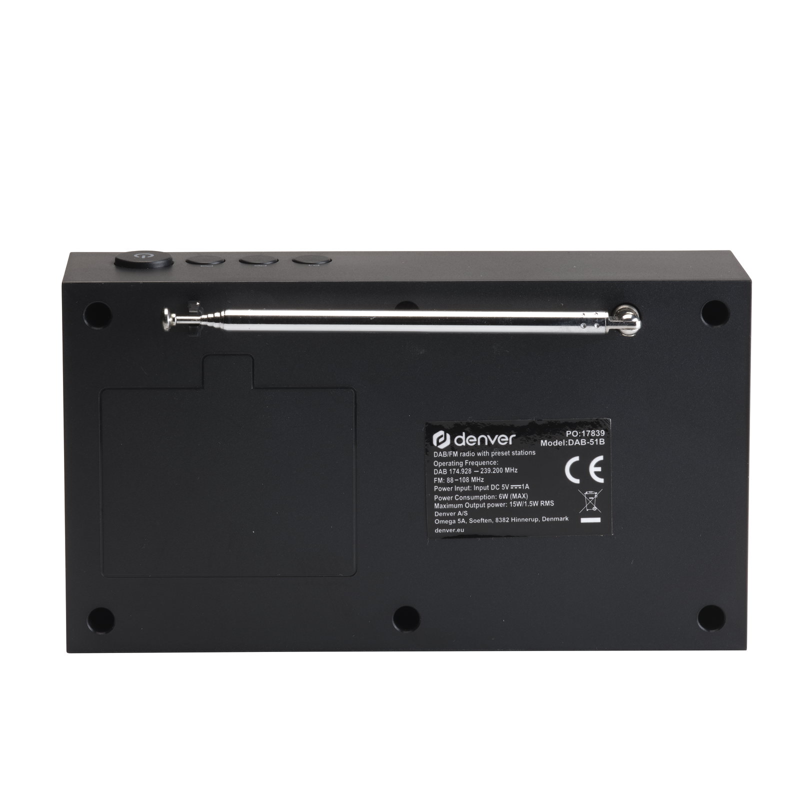 Denver DAB-51B Black