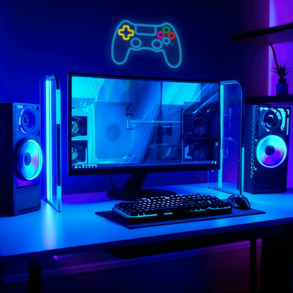 Manta SNL63MT Style Neon Lights GAMEPAD