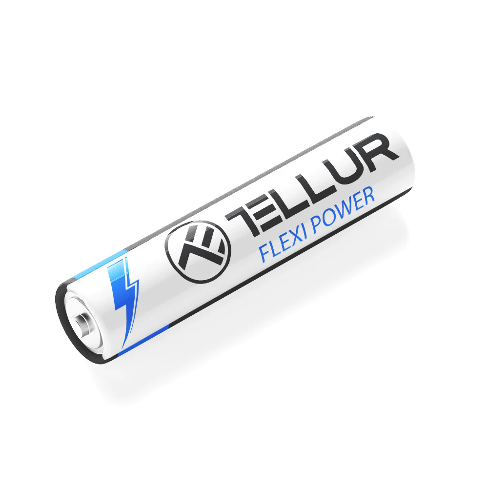 Tellur Flexi Power battery, Super Alkaline, AAA LR03, 1.5V, 2 pcs/set