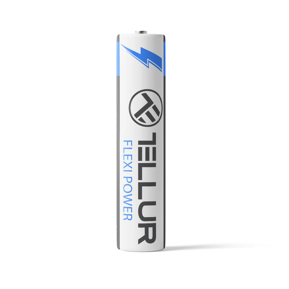 Tellur Flexi Power battery, Super Alkaline, AAA LR03, 1.5V, 2 pcs/set