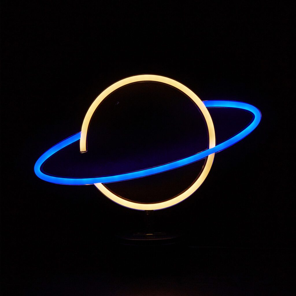 Manta SNL38BLT LED lamp Light decoration Planeta blue/white