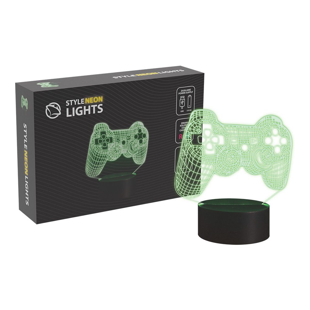 Manta SNL57RGB LED lamp Light decoration Gamepad RGB 3D