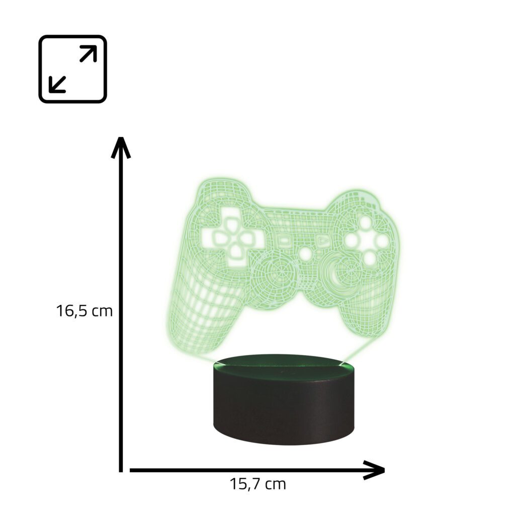 Manta SNL57RGB LED lamp Light decoration Gamepad RGB 3D