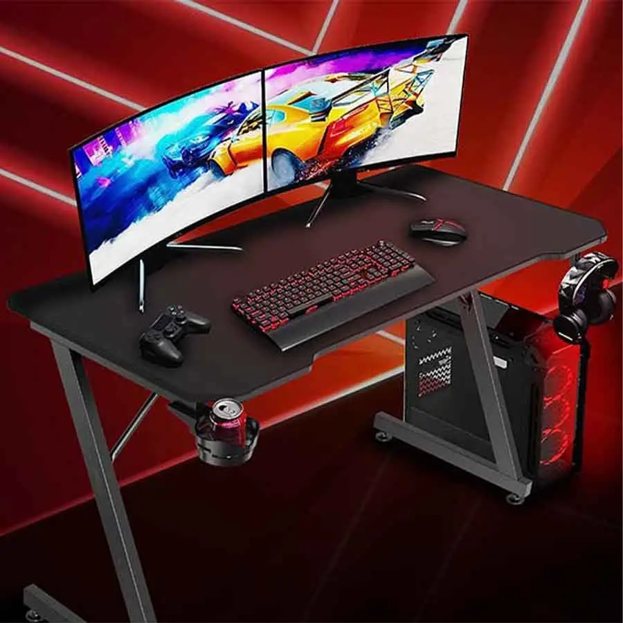 Subsonic Black Gaming Desk GEM