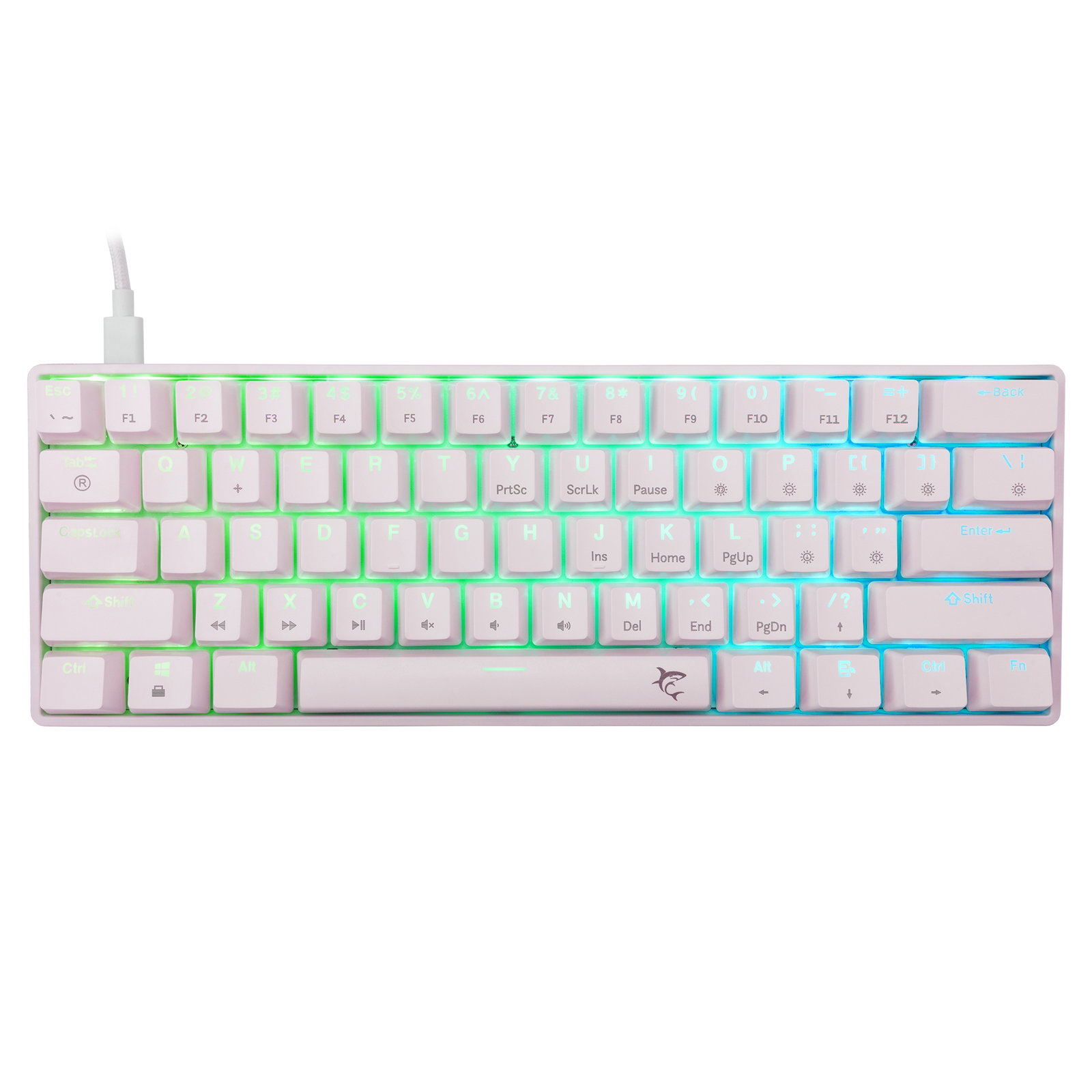 White Shark GK-004221 Shinobi 2 Blue switch, White US