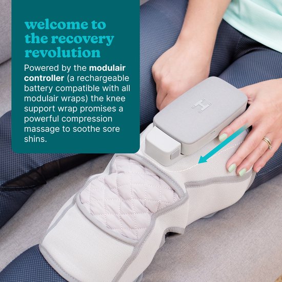 Homedics SR-CMXKE10HBND Modulair Compression System Knee Wrap + Controller