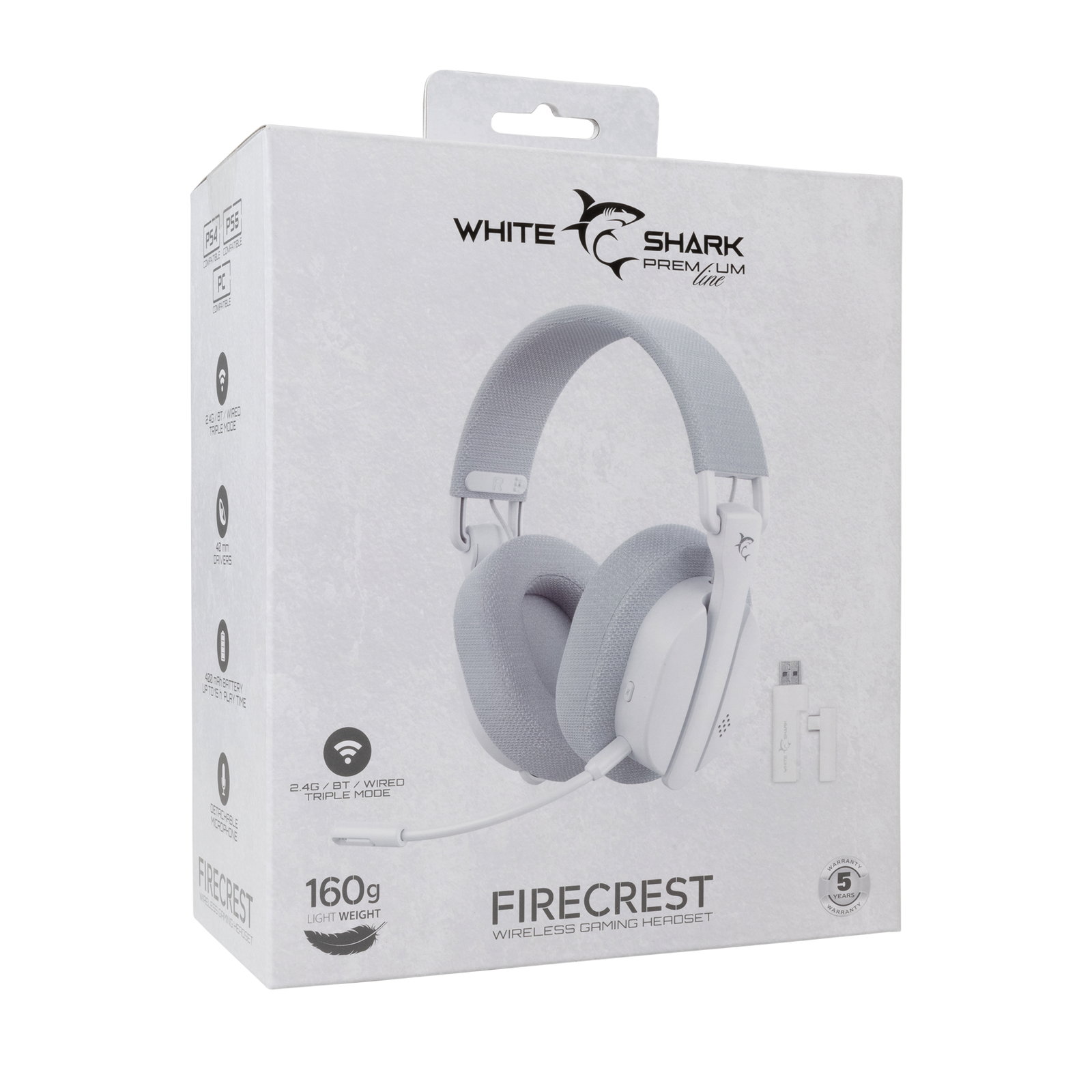 White Shark WGH-2444 Firecrest White