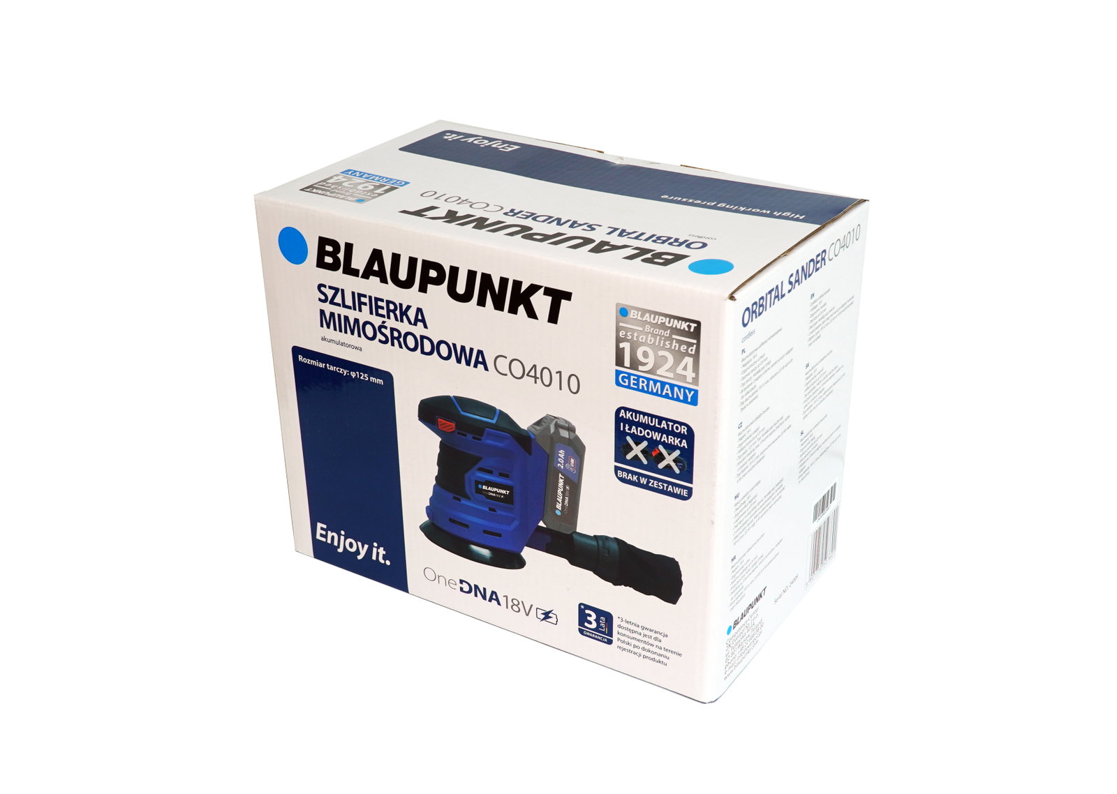 Blaupunkt CO4010 Orbital Sander 18V
