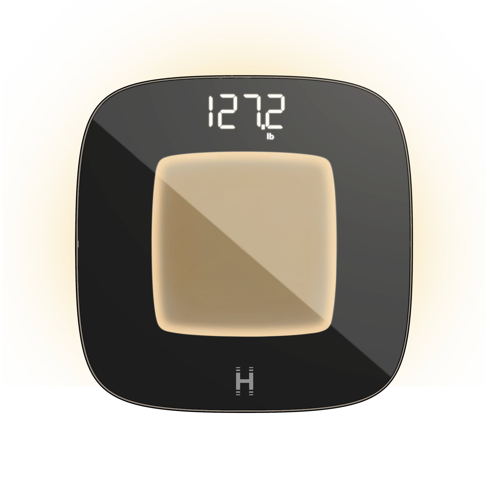 Homedics SCL-B100-BK glo Digital Scale