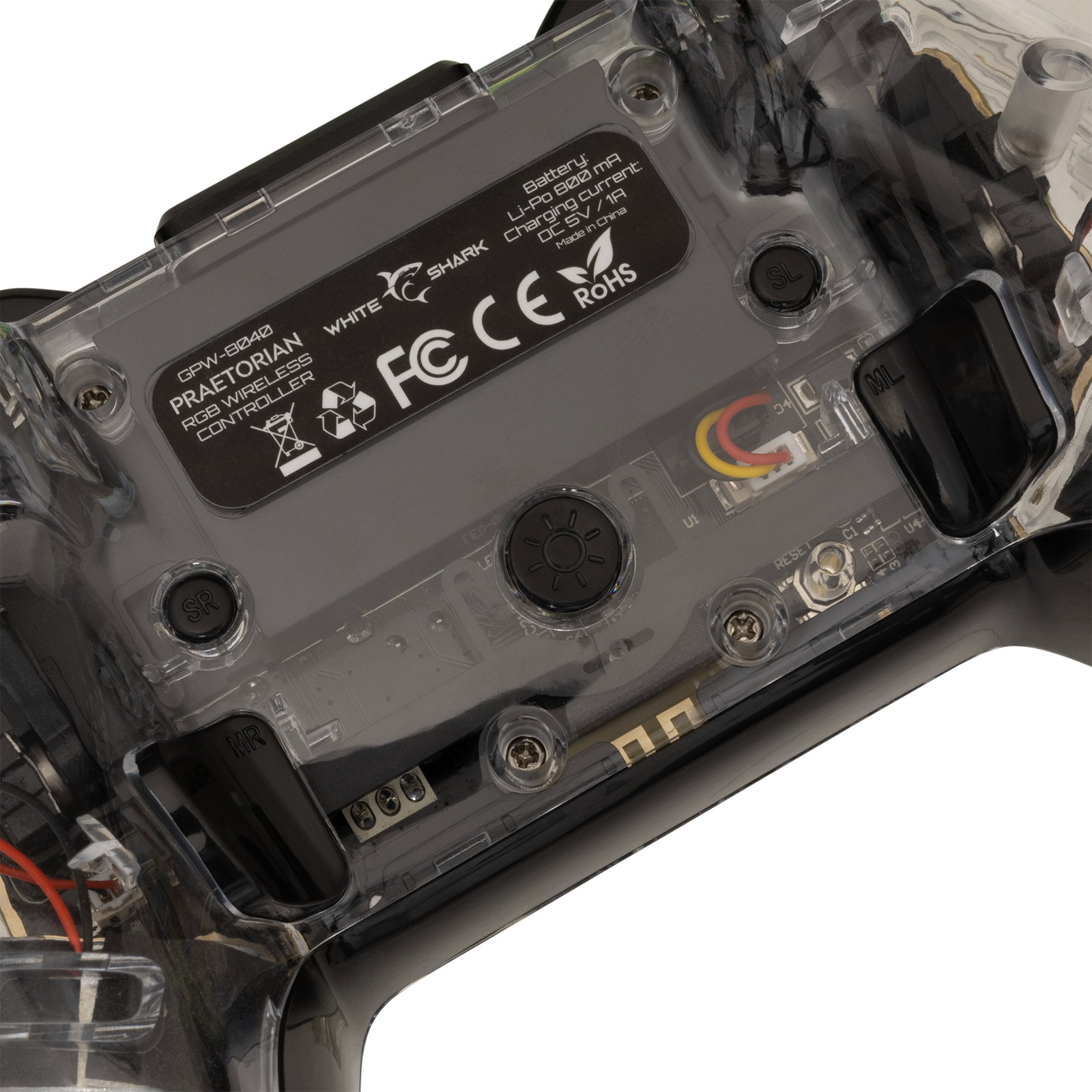 White Shark GPW-8040 Praetorian RGB BT Controller