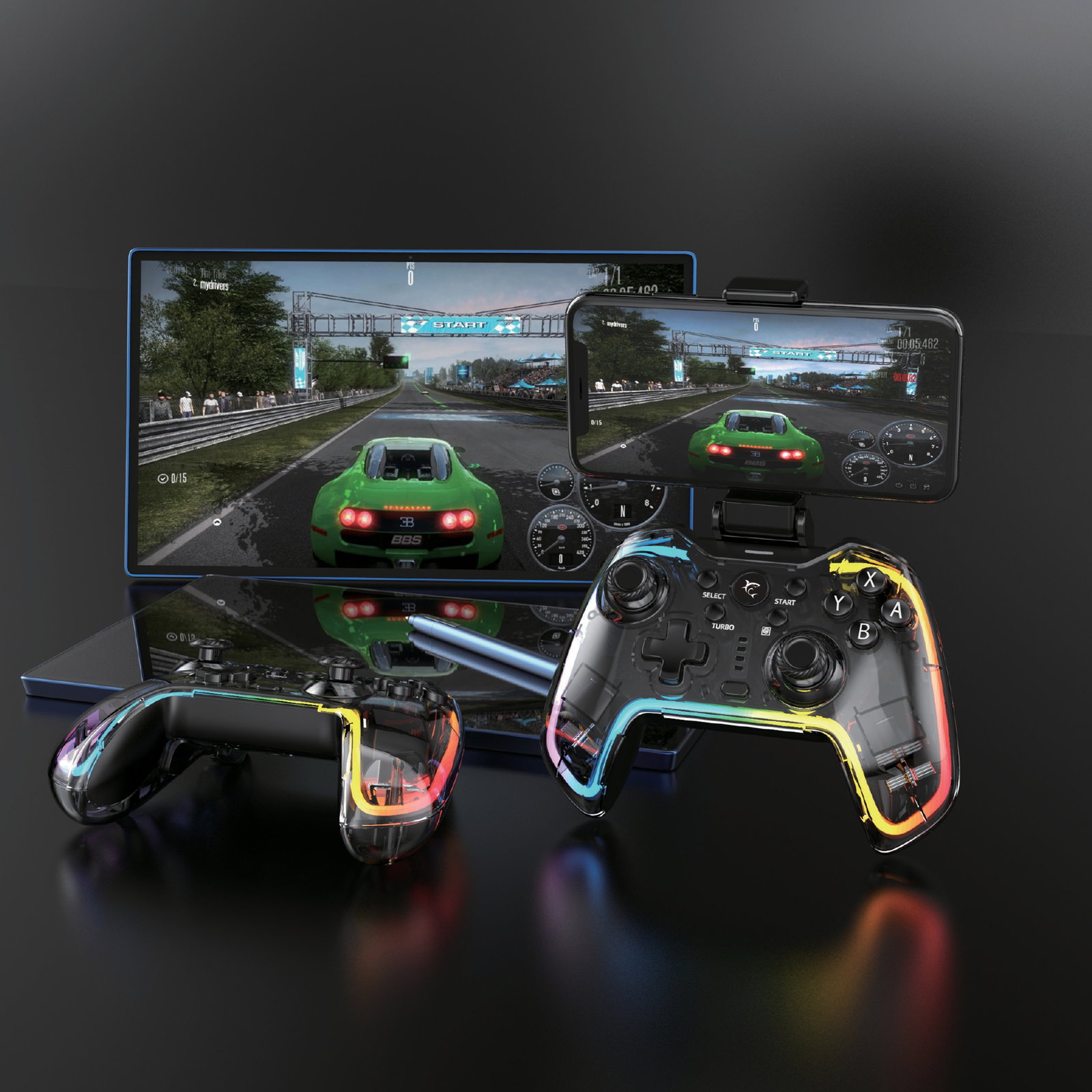 White Shark GPW-8040 Praetorian RGB BT Controller