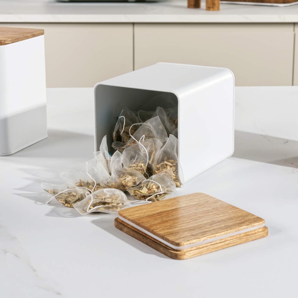 Salter BW12898WEU7 Toronto 3-Piece Canister Set White