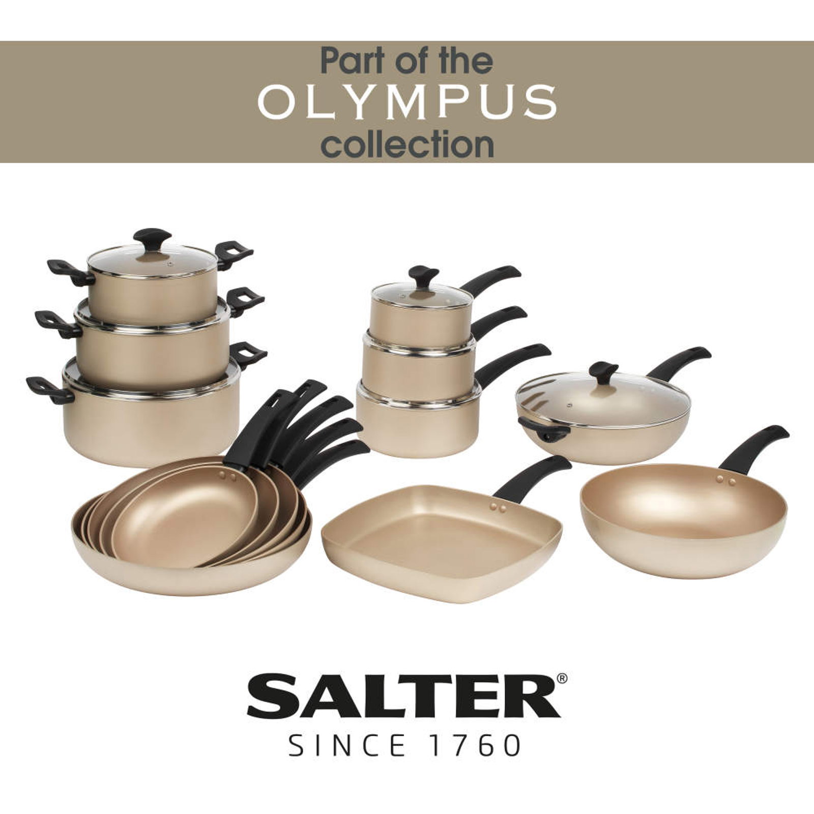 Salter BW11104EU7 Olympus 28cm Fry Pan