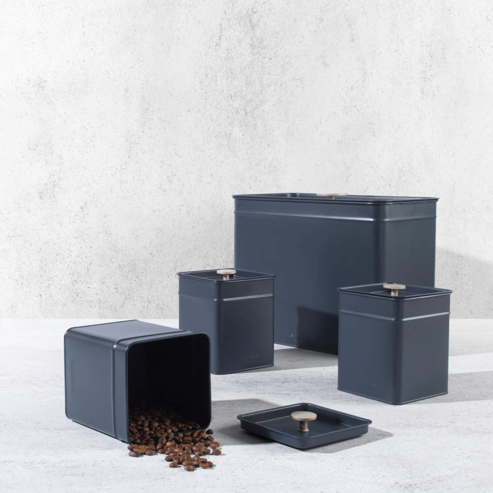 Salter BW126131EU7 Marino 4-Piece Bread Bin & Canister Set