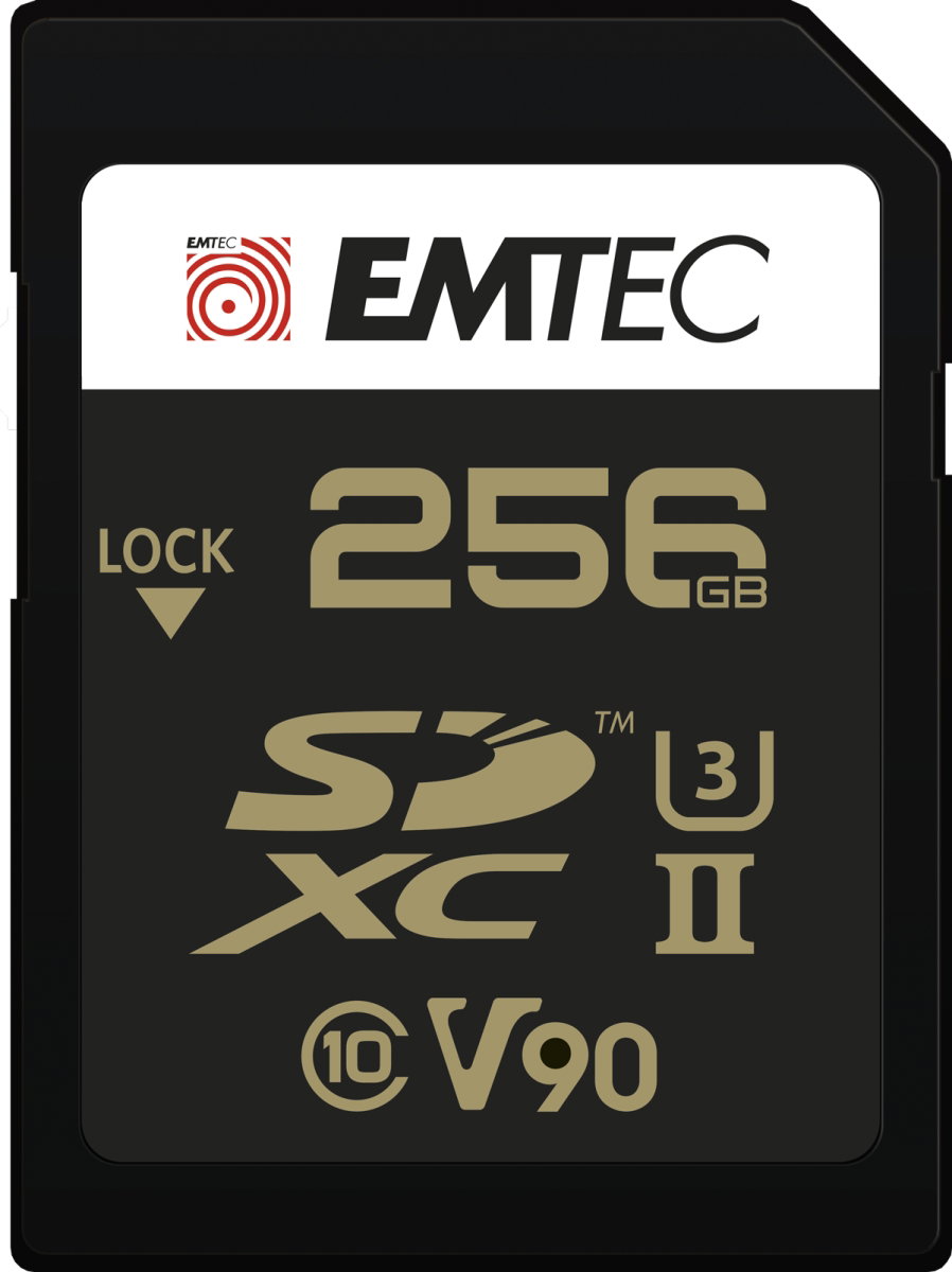 Emtec SDXC 256GB UHS-II V90 SpeedIN Pro+