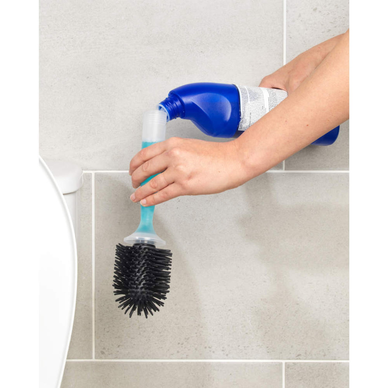 Beldray LA033996UFFEU7 Antibac Toilet Brush - Grey