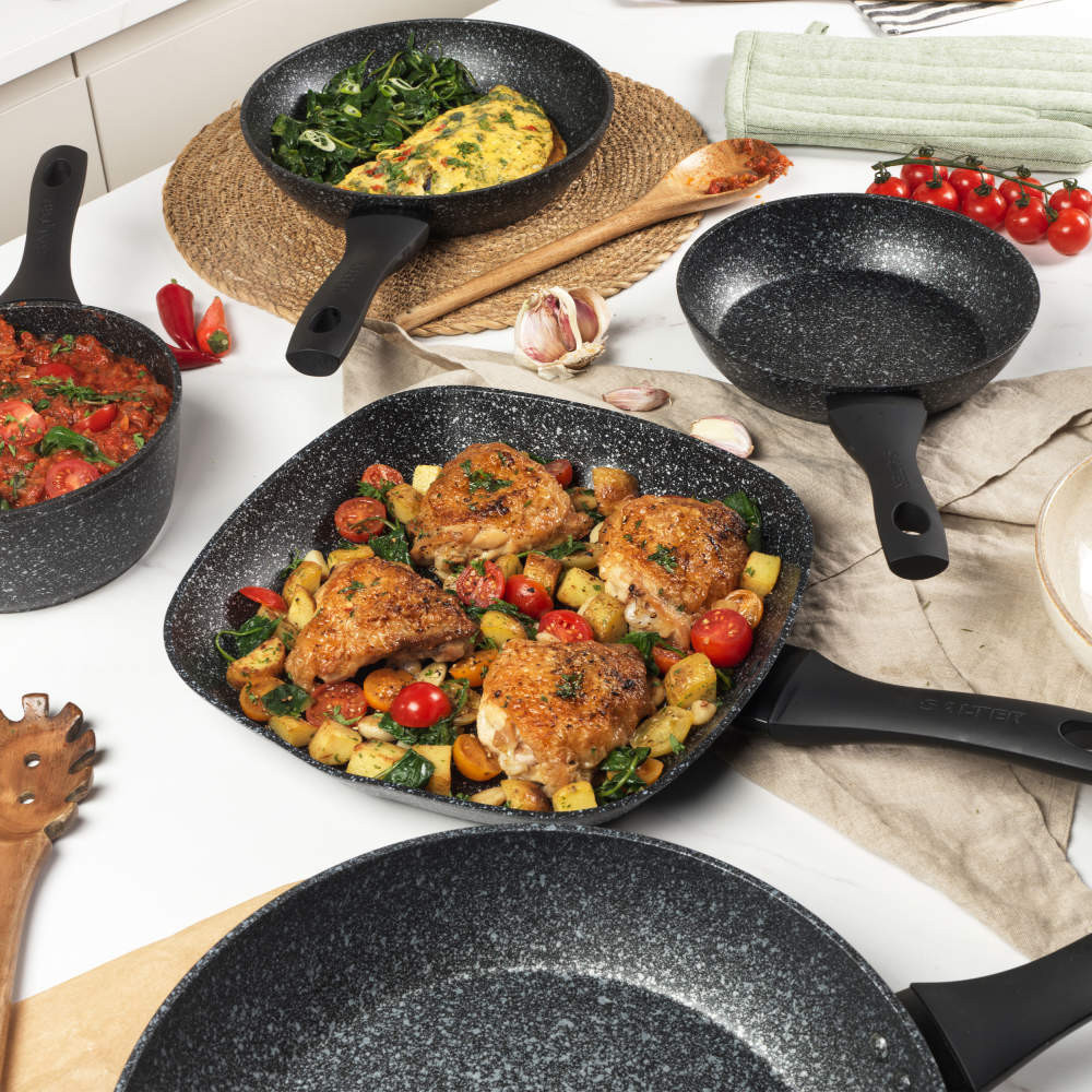 Salter BW05752S1 Megastone 28cm Griddle Pan