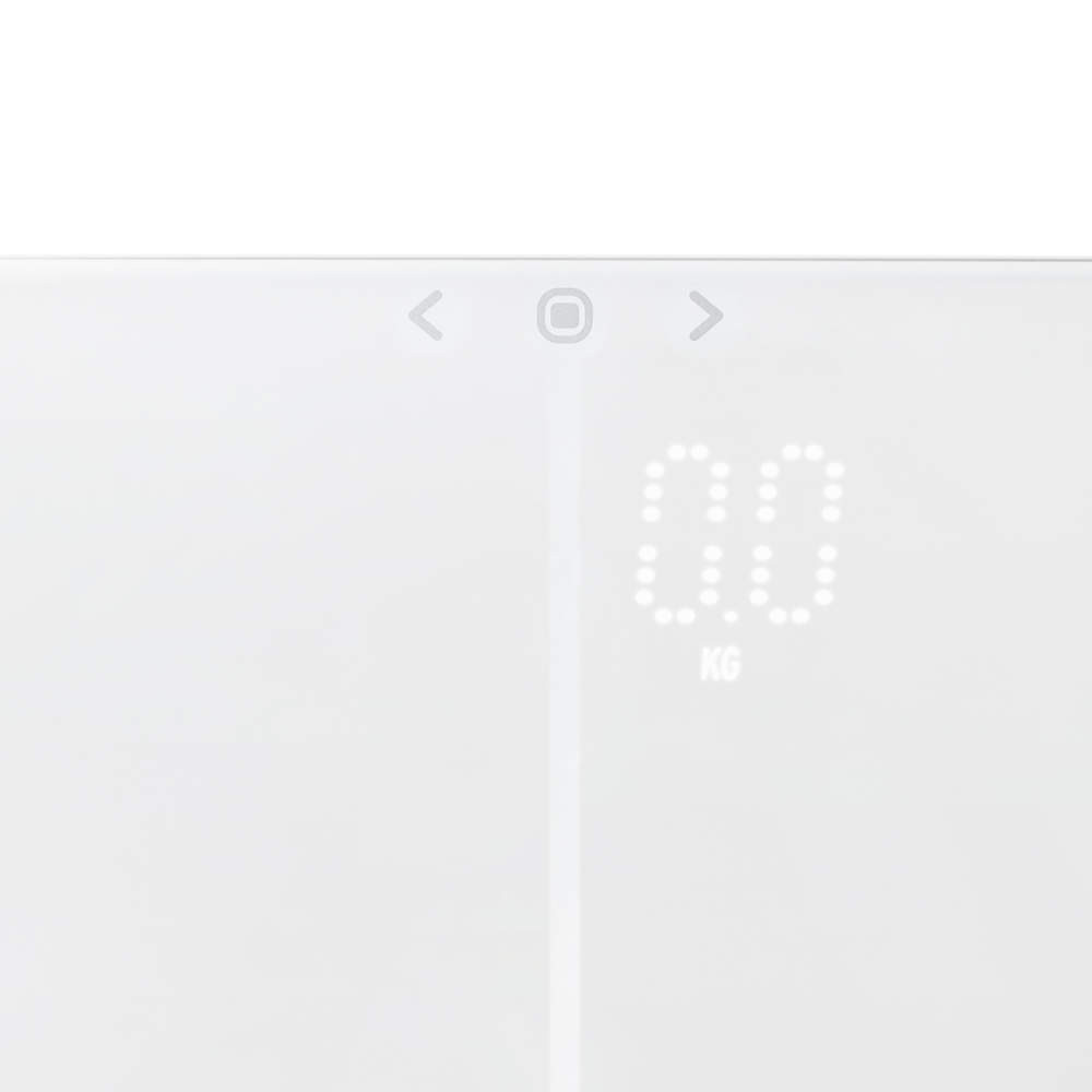 Salter 9164 WH3RJLEU16 Ghost Compact Analyser Scale, White