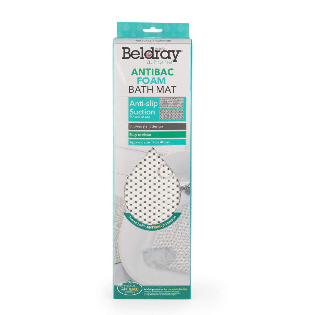 Beldray LA032722UFFEU7 Antibac Foam Bath Mat