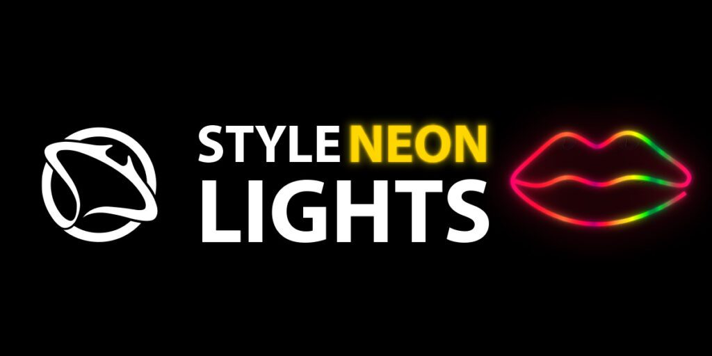 Manta SNL61RGB Style Neon Lights LIPS