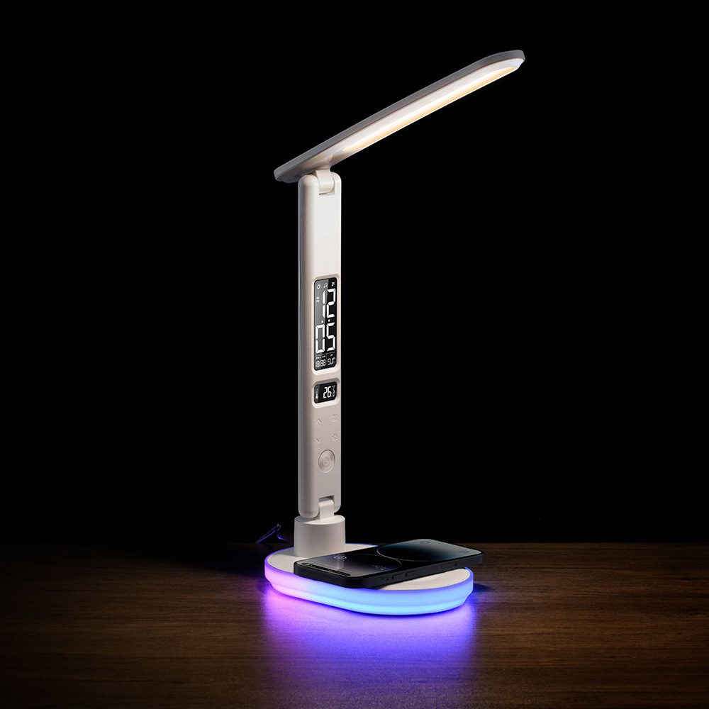 Hawk HW-LAMP03 LED Desk Lamp White RGB