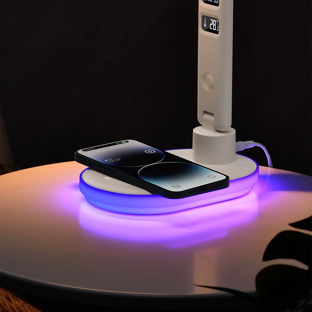 Hawk HW-LAMP03 LED Desk Lamp White RGB