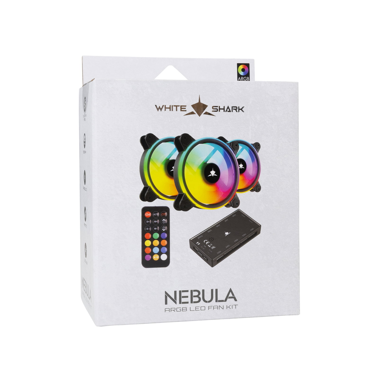 White Shark GCF-S028-004 Nebula-2 Black ARGB Kit