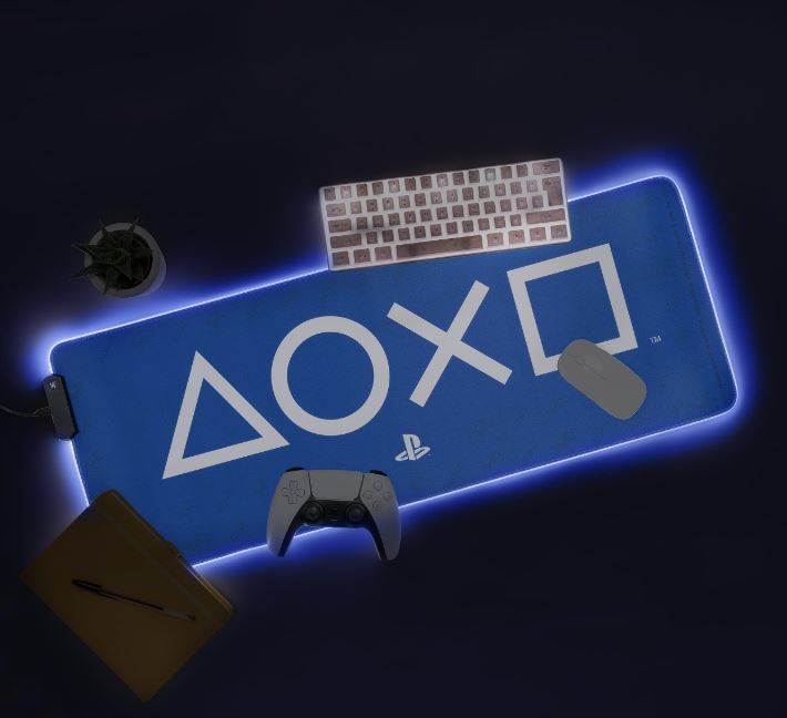 Paladone Sony Playstation Light Up Desk Mat