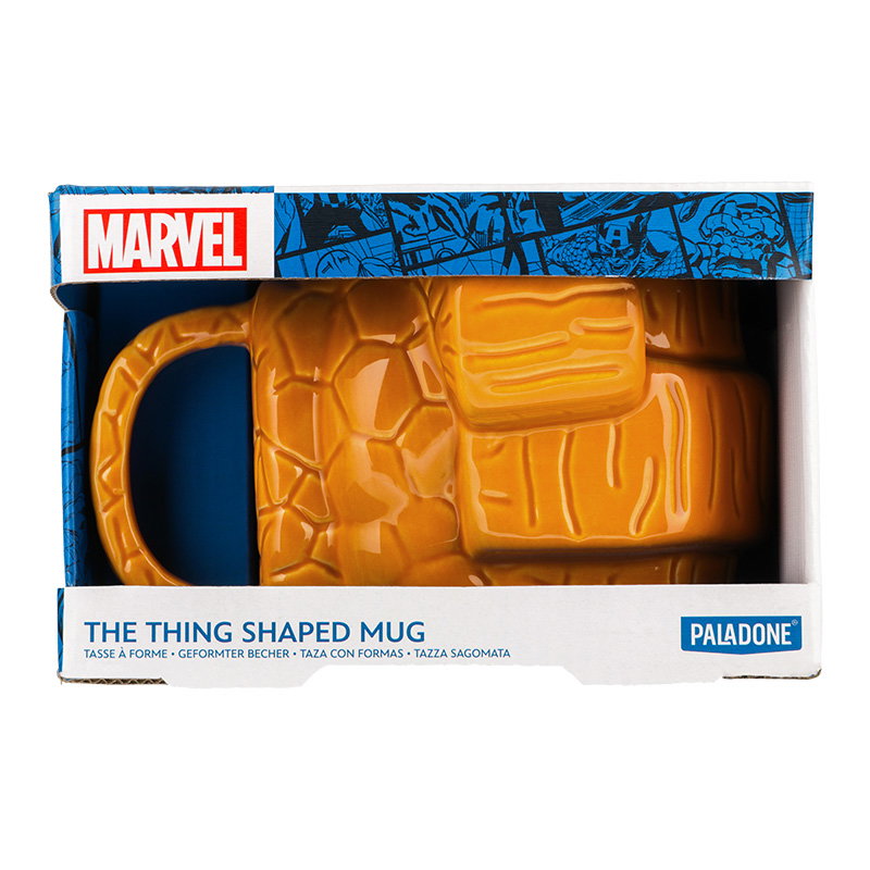 Paladone Marvel Fantastic Four The Thing 3D Shaped Mug