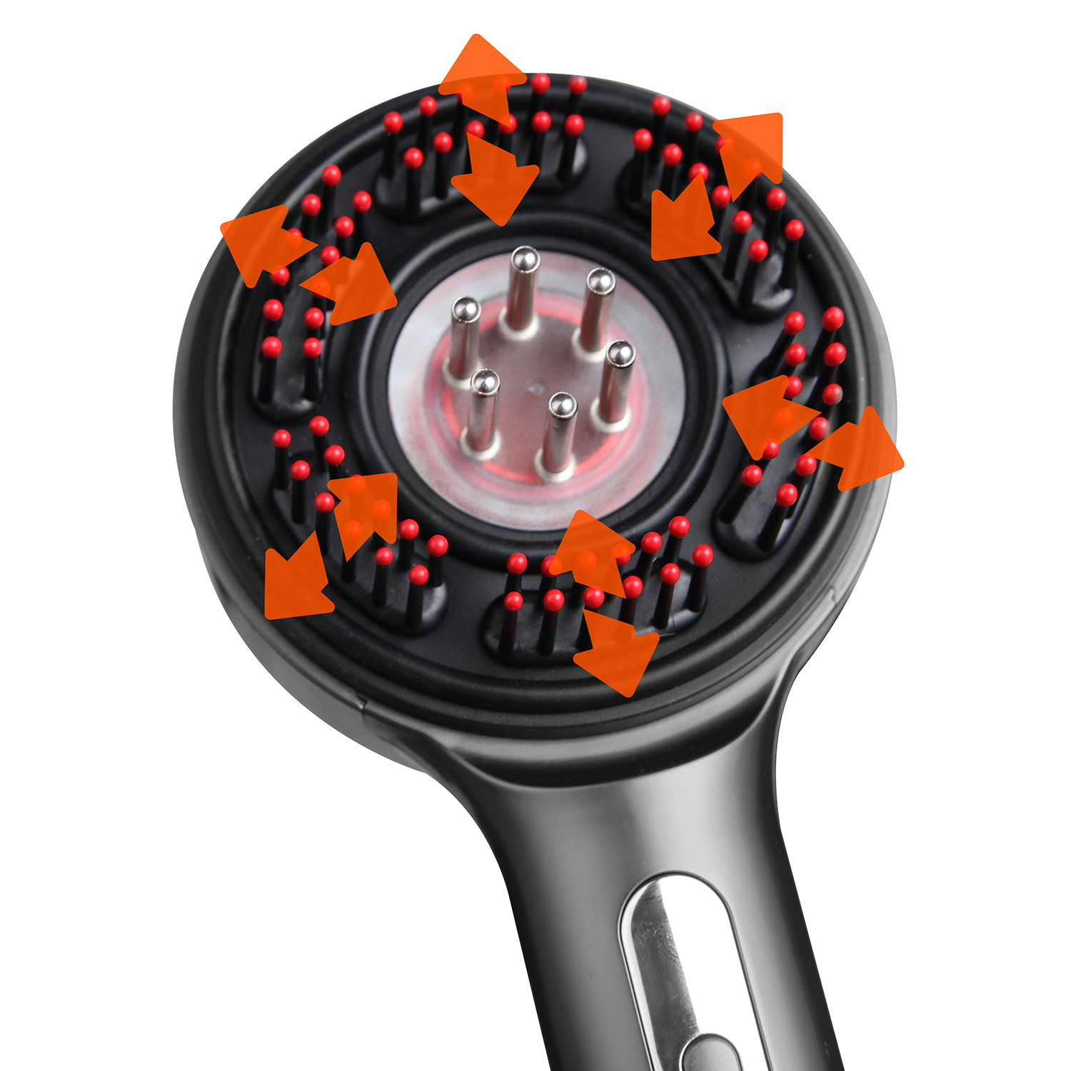Media-Tech MT6537 Regenerating Hairbrush Massager