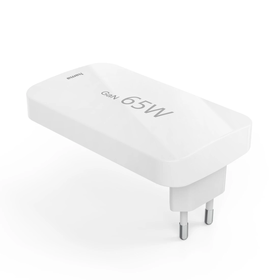 Hama 00201976 Flat Charger 220V With 2xUSB-C/USB-A 65W White