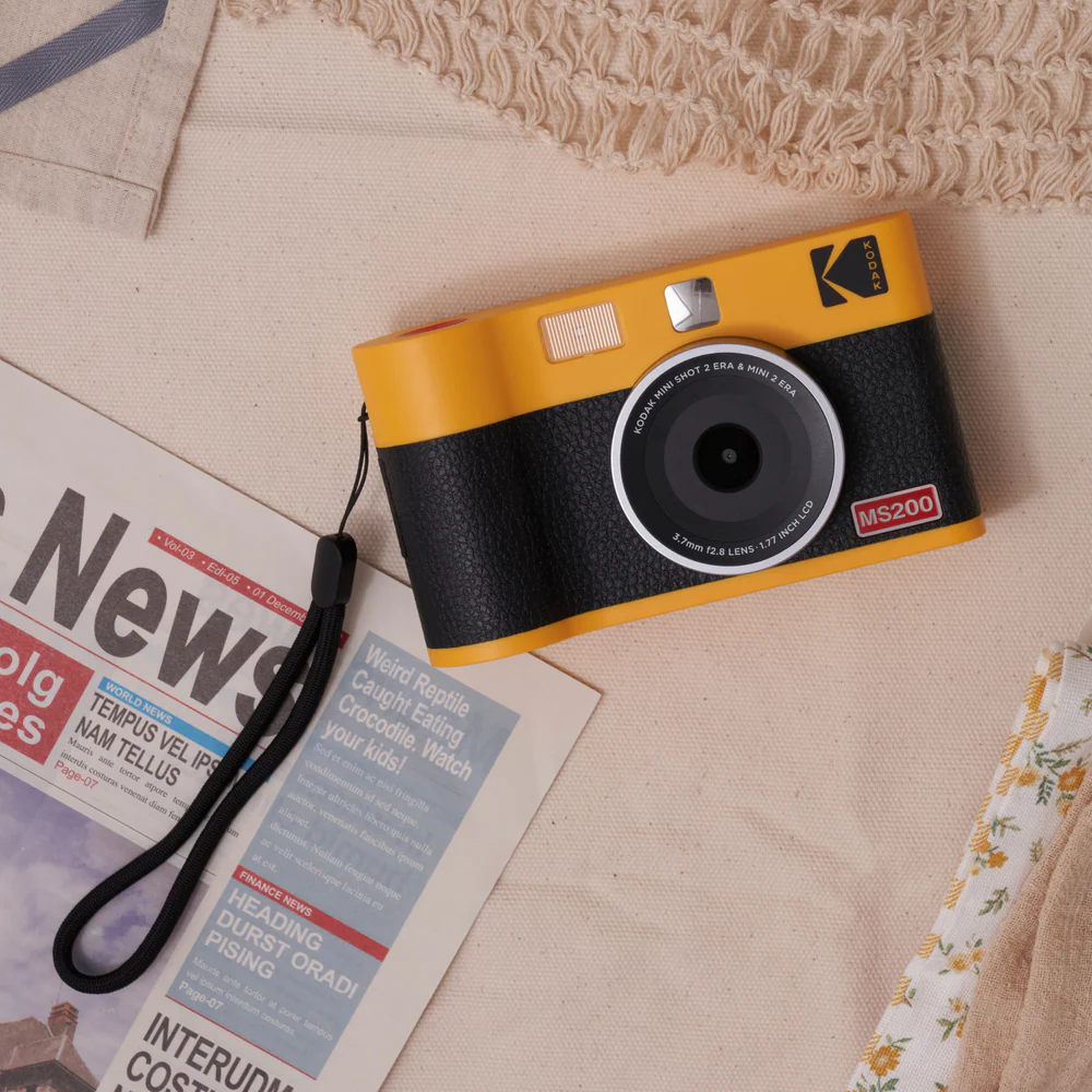 Kodak Mini Shot 2 Era Instant Camera and Printer Black KOCAMMS200B