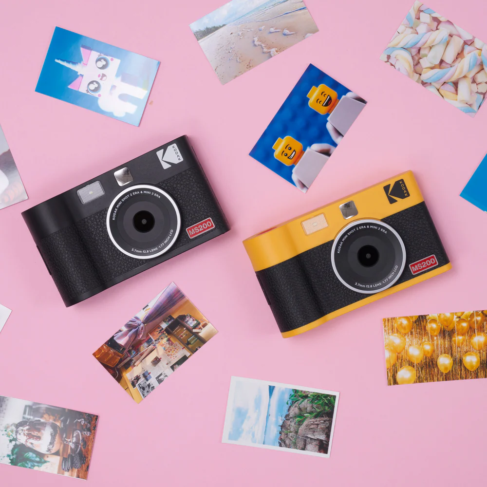 Kodak Mini Shot 2 Era Instant Camera and Printer Black KOCAMMS200B