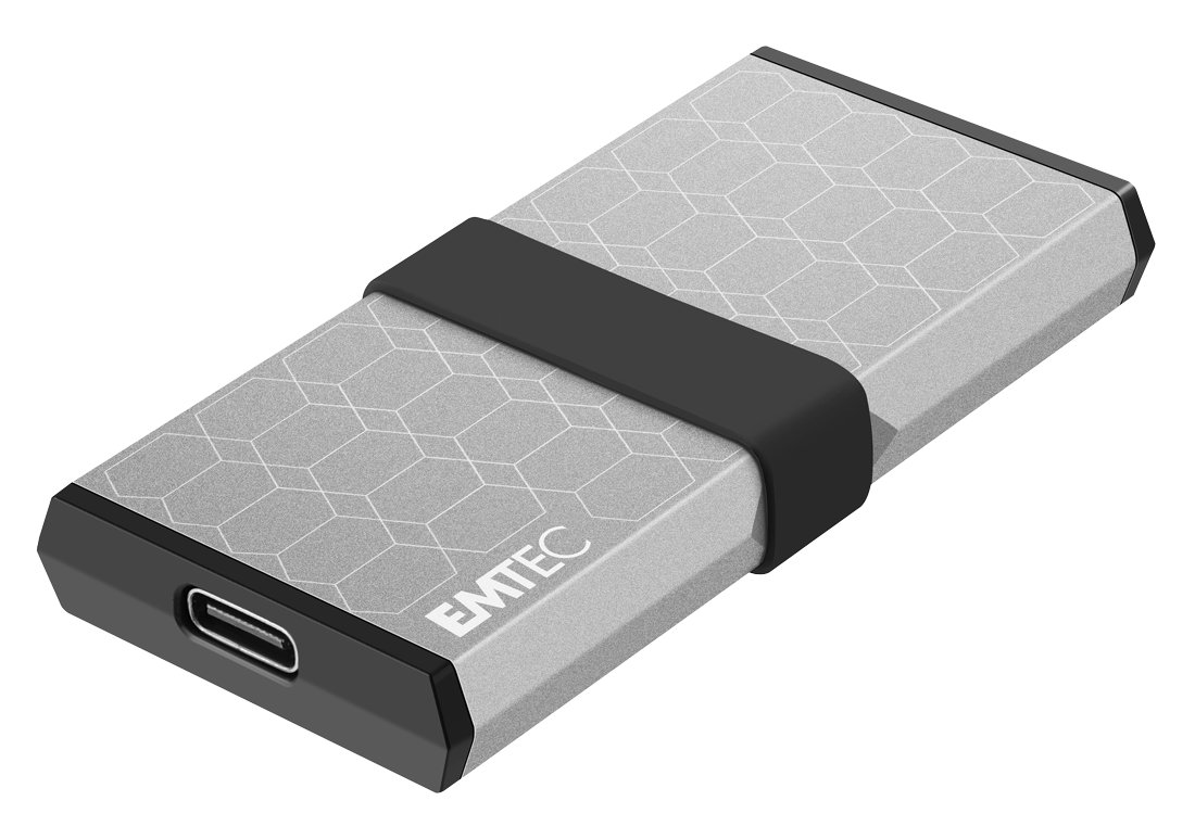 Emtec SSD 3D NAND/USB-C 3.2Gen2 X205 512GB Mini Portable SSD