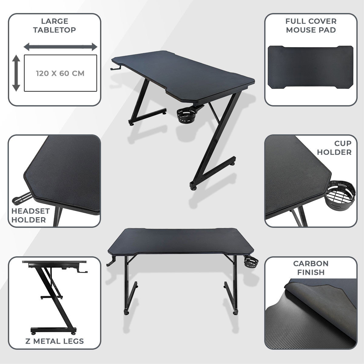 Subsonic Gaming Desk Brawl Stars