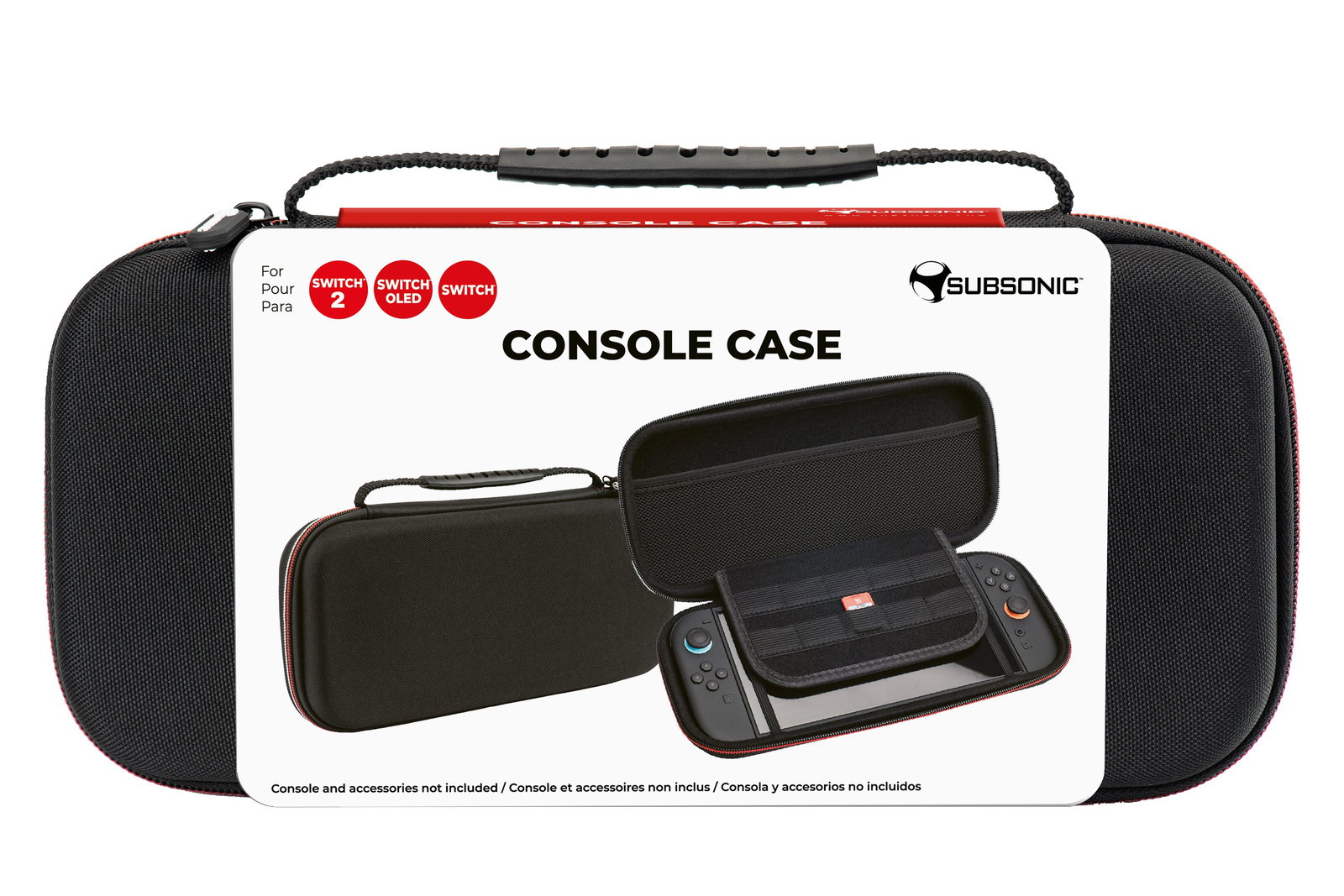 Subsonic Hard Case for Nintendo Switch 2, Switch OLED, Switch