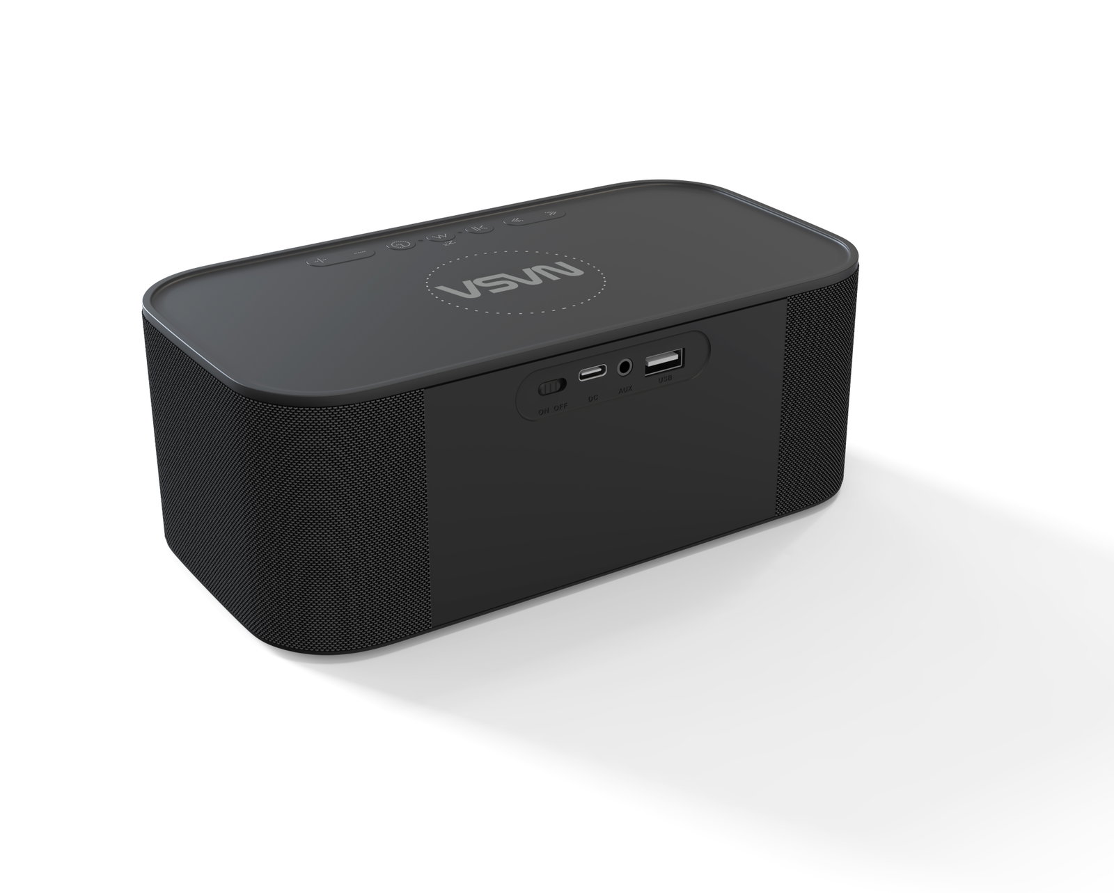 NASA SPC800 Bluetooth Speaker/ Alarm Clock/ Wireless Charger