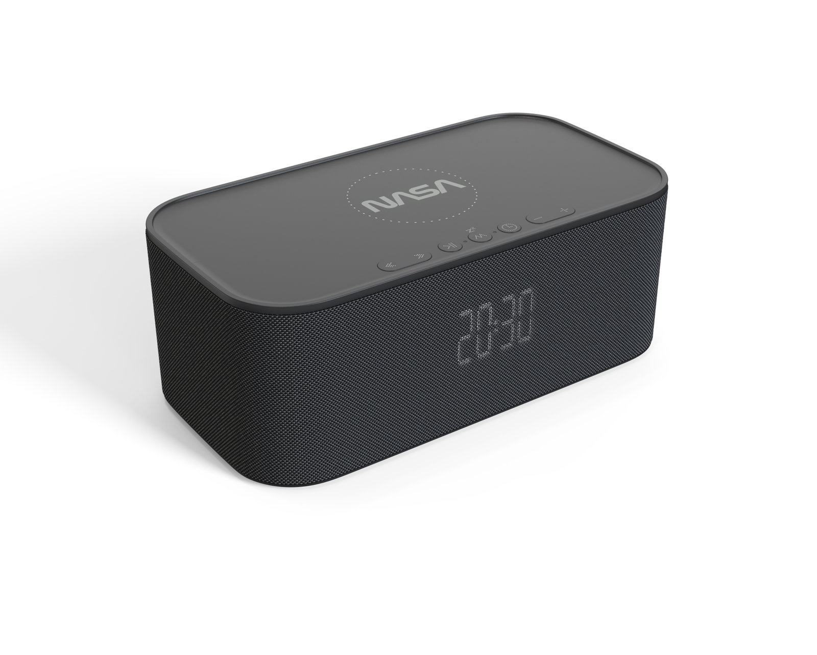 NASA SPC800 Bluetooth Speaker/ Alarm Clock/ Wireless Charger