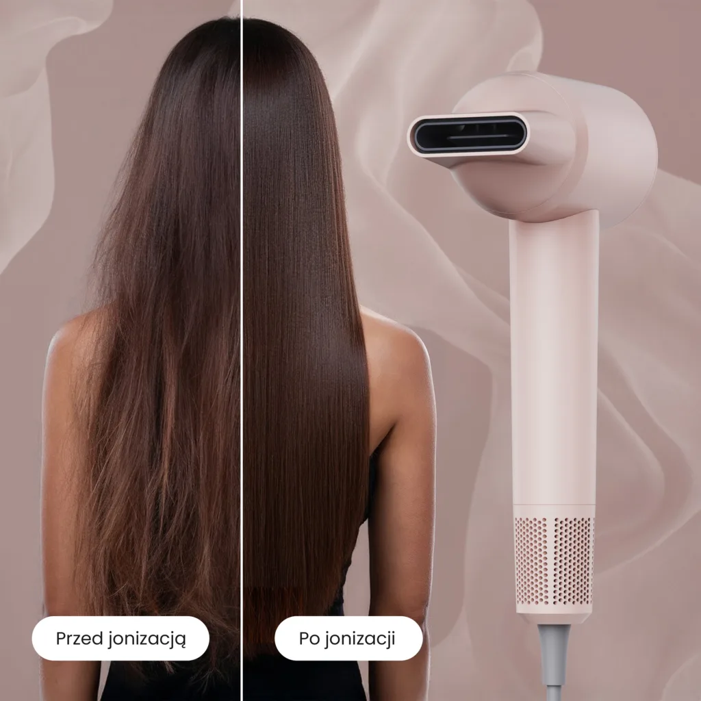 Lovio LVHD001PK Hair Dryer With Ionization AirFlow