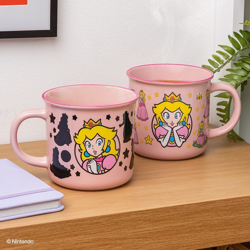 Paladone Super Mario Princess Peach Heat Change Mug