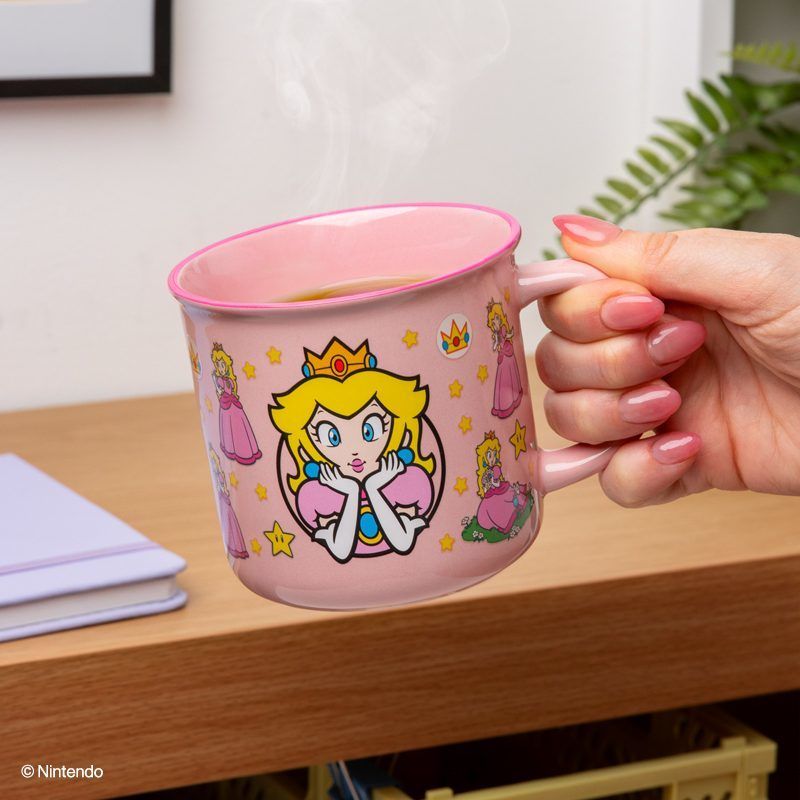 Paladone Super Mario Princess Peach Heat Change Mug