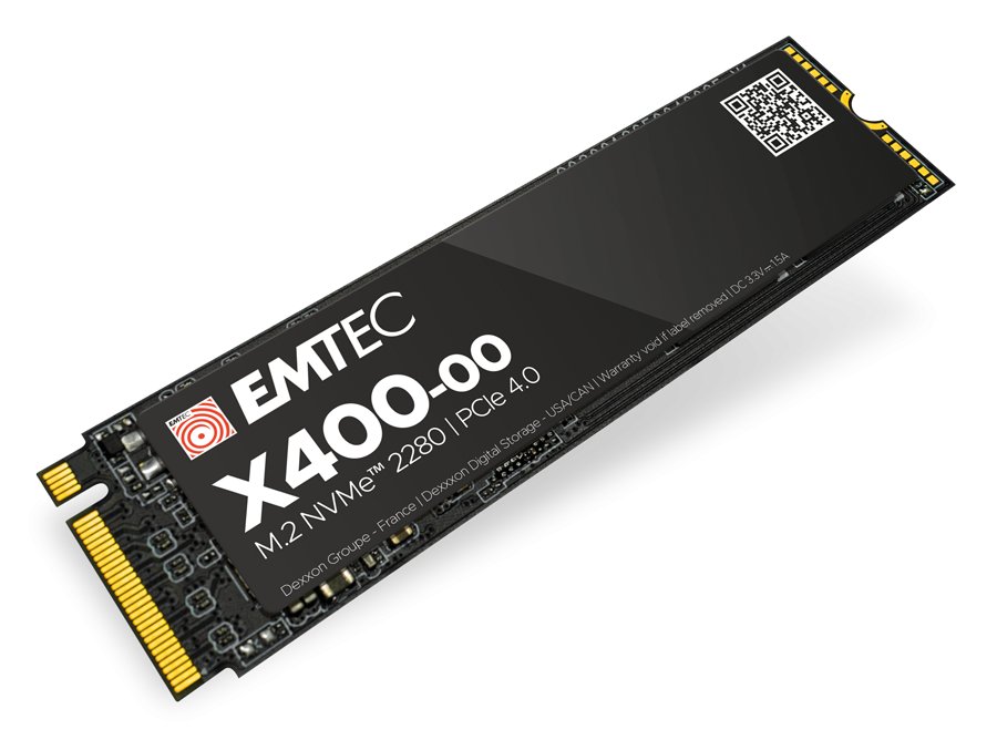 Emtec SSD M2 NVMe 2280 PCIe 4.0 X400 1TB Power Pro