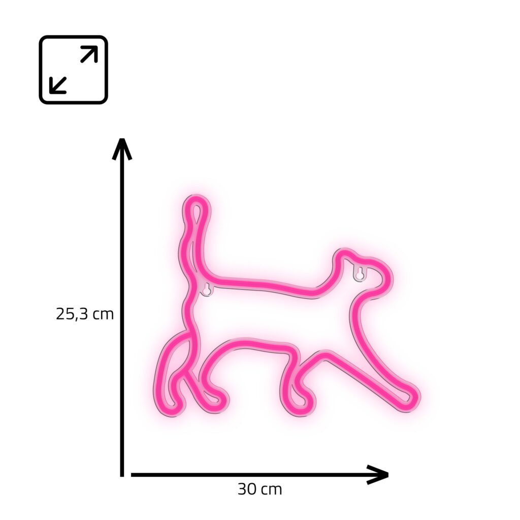 Manta SNL70PK Style Neon Lights CAT 2 Pink