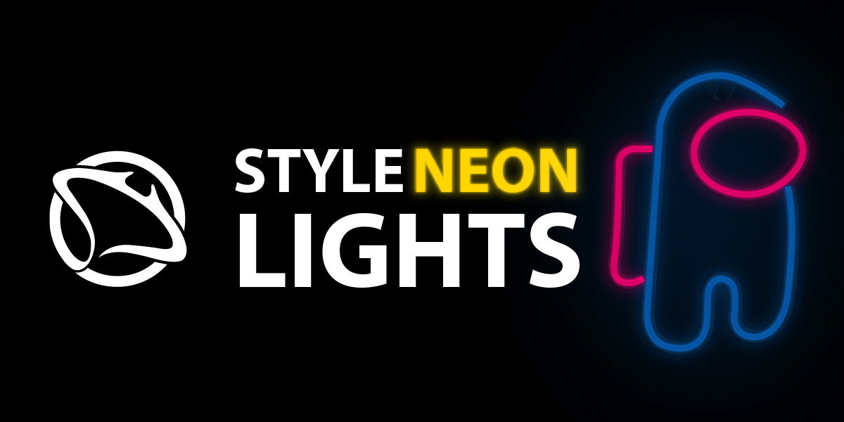 Manta SNL27BLT Style Neon Lights ASTRONAUT