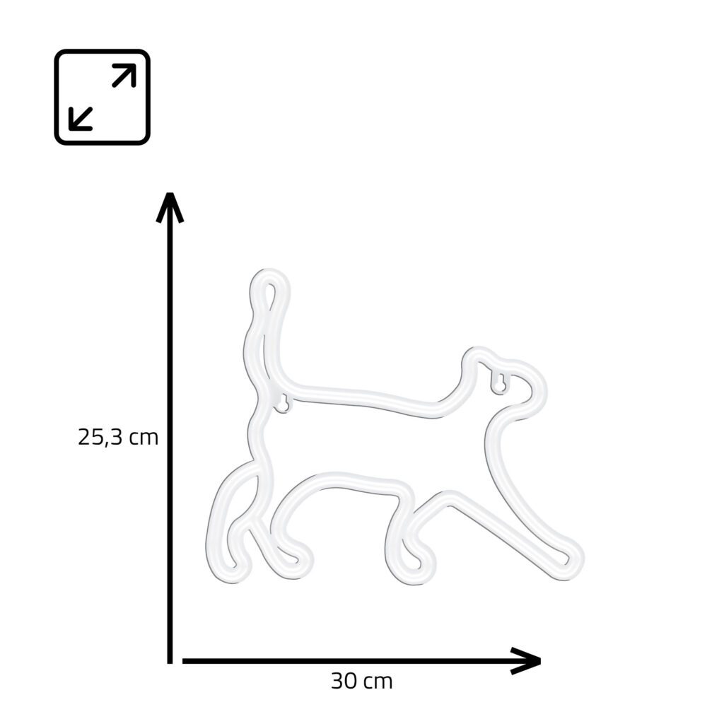 Manta SNL70WH Style Neon Lights CAT 2 White
